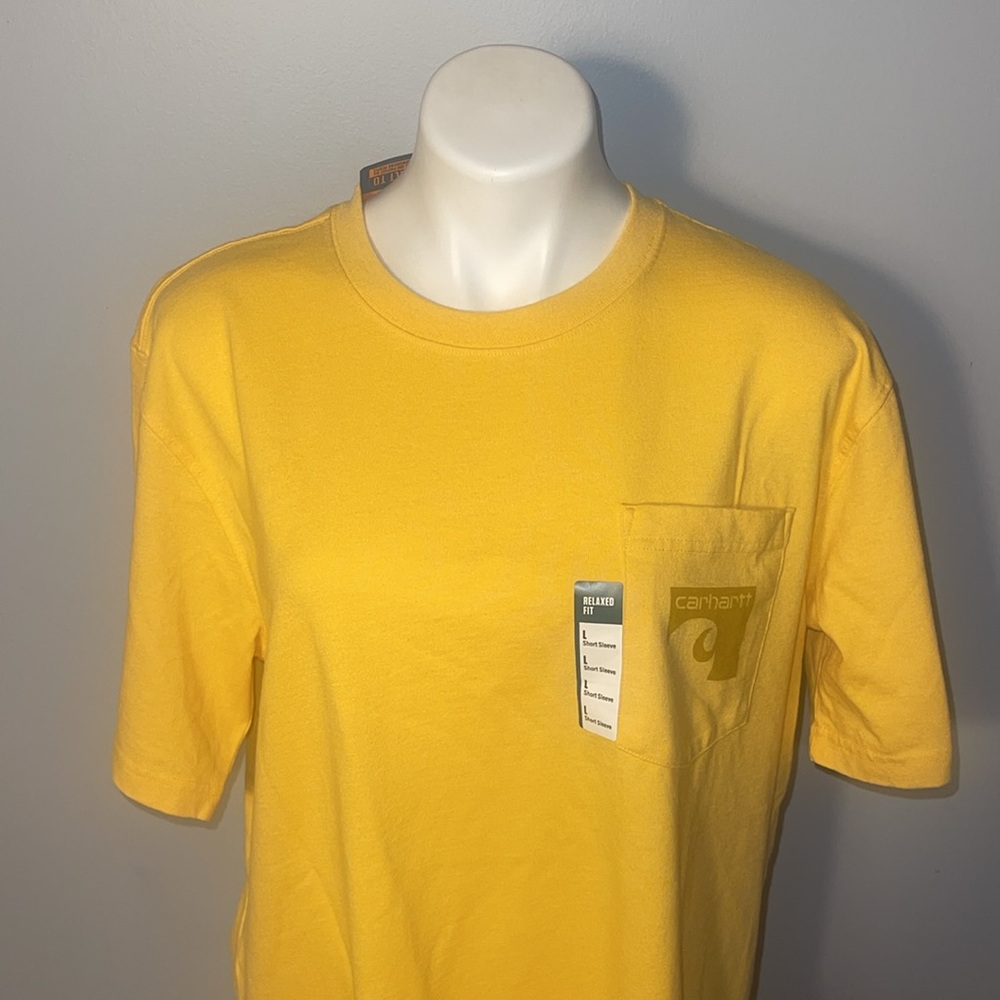 Carhartt NWT short sleeve Relaxed Fit Heavyweight 1989 graphic Pocket t-shirt. L - Picture 2 of 13